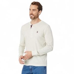 U.S. POLO ASSN. Long Sleeve XXL Thermal Henley NWOT